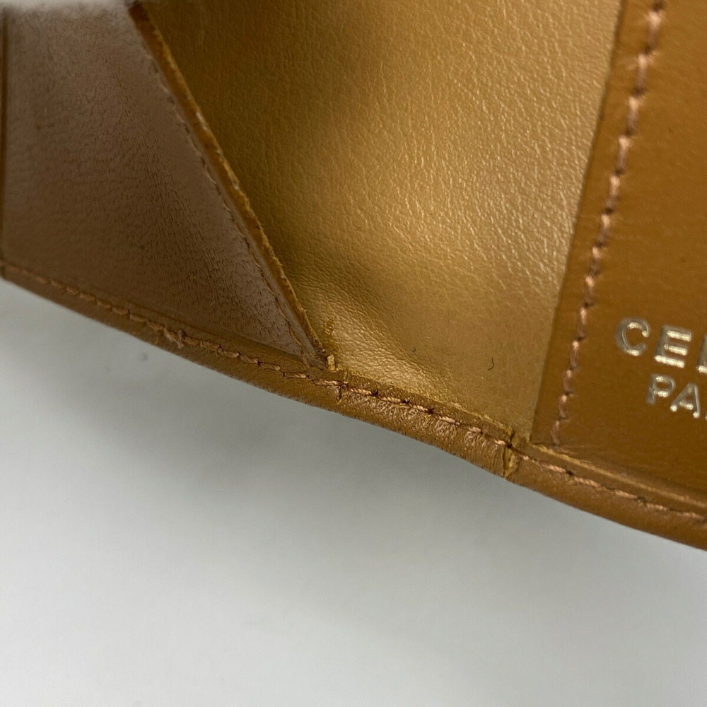 Celine canvas Blazon Wallet hooks brown key Macadam - Picture 5 of 6